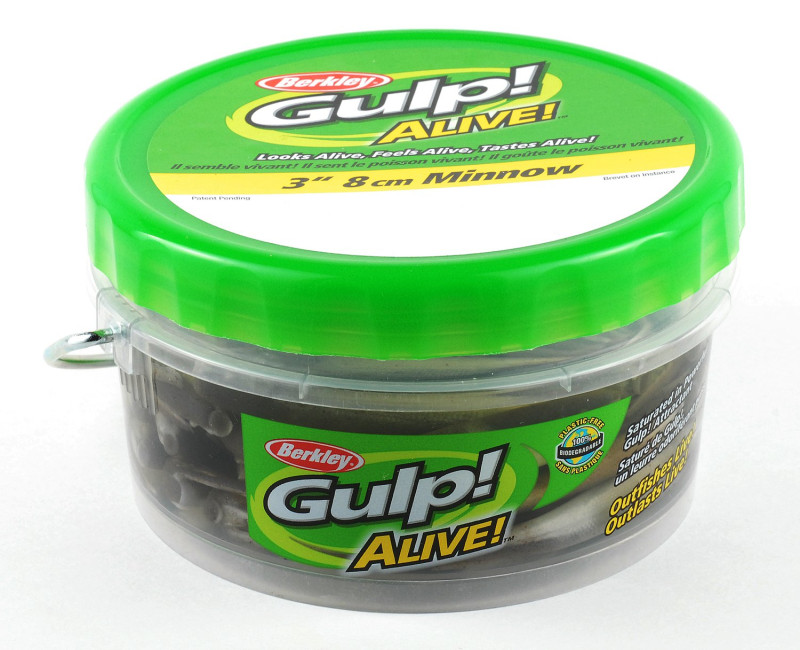 Isca Artificial Berkley Gulp! Alive Minnow 4" (Pote)